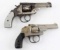 2 US TOP BREAK DA REVOLVERS .38 AND .32 CALIBER