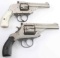 IVER JOHNSON & H&R TOP BREAK REVOLVERS .32 .38