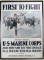 WWI US MARINES DEMOCRACY VANGUARD MATTE POSTER