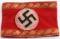 WWII GERMAN 3RD REICH NSDAP GAU HAUPTAMTES ARMBAND