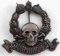 WWI AUSTRIAN MONARCHY STORM TROOPER BADGE