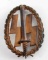 WWII THIRD REICH DUTCH WAFFEN SS SPORTS BADGE