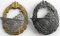 WWII GERMAN 3RD REICH KRIEGSMARINE DESTROYER BADGE