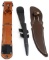 WWII US MILITARY FIGHTING KNIFE SHEATH LOT OF 3