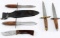 LOT 5 PAKISTANI  FIGHTING KNIVES STAINLESS STEEL