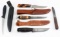 ASSORTED KNIFE LOT WILDCAT CAMILLUS COLONIAL OLBOS