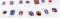 WWII US MILITARY REGIMENTAL COMBAT PATCH LOT OF 13