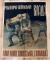 WWII GERMAN THIRD REICH ANTI SEMITIC POSTER