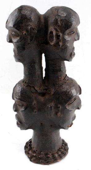 EKOI EJAGHAM HEADPIECE NIGERIA  AFRICA TRIBAL ART