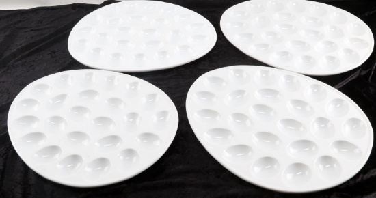 CORDON BLEU DEVILED EGG TRAY LOT OF 4