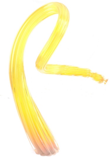 HAND BLOWN MURANO ART GLASS HORN