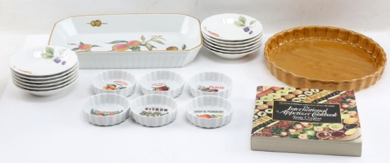 EVERSHAM MIKASA WILLIAMS SONOMA FRUIT WARE CHINA