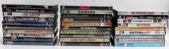 LOT OF 29 USED ASSORTED DVD MOVIES TRAVOLTA DISNEY