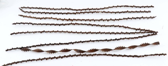 ANTIQUE 19TH CENTURY SALESMAN SAMPLE BARBED WIRE