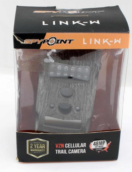SPYPOINT LINK W VZN CELLULAR  TRAIL CAMERA NIB