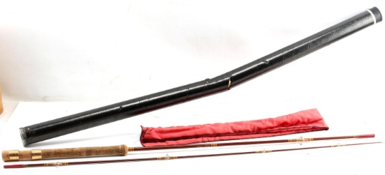 SILAFLEX BLANK FLY FISHING ROD & CASE CORK HANDLE