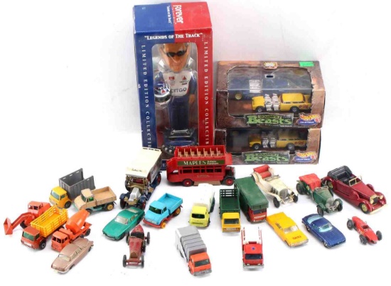 MATCHBOX CARS HOT WHEELS NASCAR JEFF BURTON FIGURE