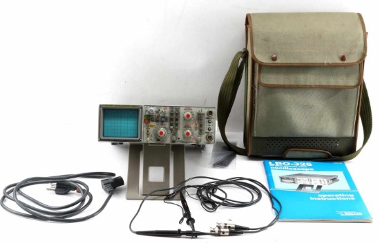 LBO-325 60 MHZ ATTACHE CASE OSCILLOSCOPE