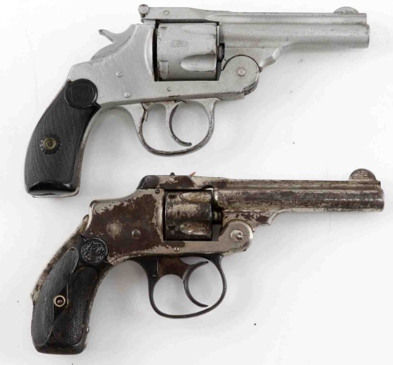 LOT OF 2 REVOLVERS H&R 2ND & S&W 3RD MODEL .32 CAL