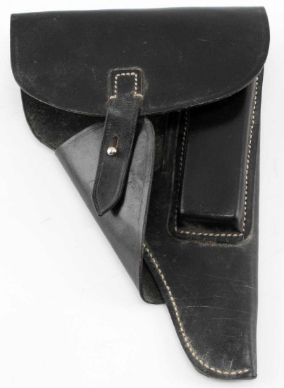 WWII GERMAN P38 BLACK LEATHER HOLSTER
