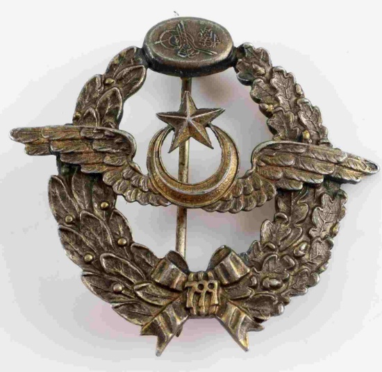 WWI TURKISH OTTOMAN EMPIRE PILOTS BADGE