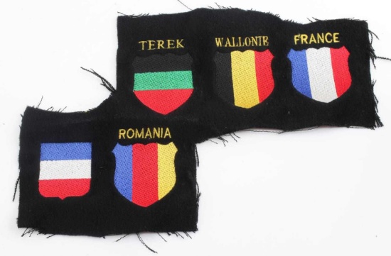 WWII GERMAN THIRD REICH SS VOLUNTEER SLEEVE SHIELD