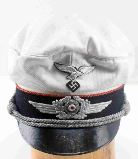 WWII GERMAN THIRD REICH LUFTWAFFE SUMMER VISOR