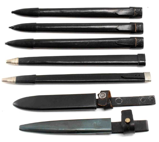 WWII GERMAN THIRD REICH SCABBARD AND SHEATH LOT