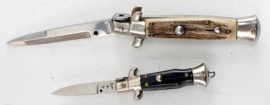 ROSTFREI INOX VINTAGE SWITCHBLADE LOT OF TWO