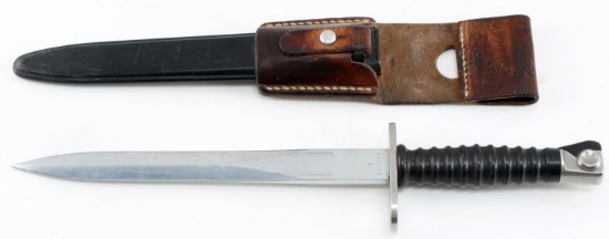 SWISS BAYONET M DARBELLAY LEATHER FROG