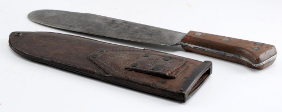 WWII USMC 1943 BOYT BOLO KNIFE WITH SHEATH