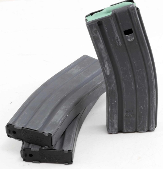 COLT MARKED AR 15 30 ROUND MAGAZINE LOT OF THREE