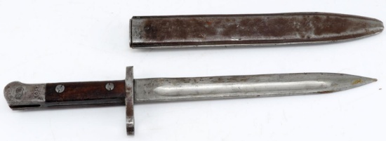 WWII THIRD REICH GERMAN TURKISH MAUSER BAYONET
