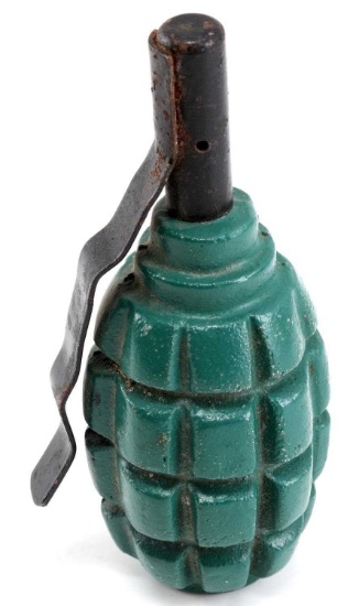 RARE NORTH VIETNAM NVA F-1 TRAINING INERT GRENADE
