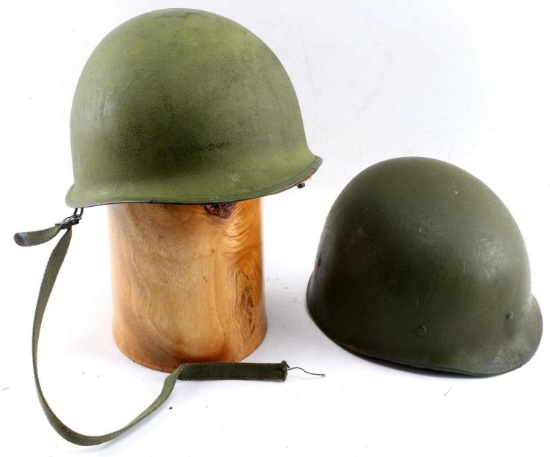 POST KOREAN WAR UNITED STATES M1 HELMET WITH LINER