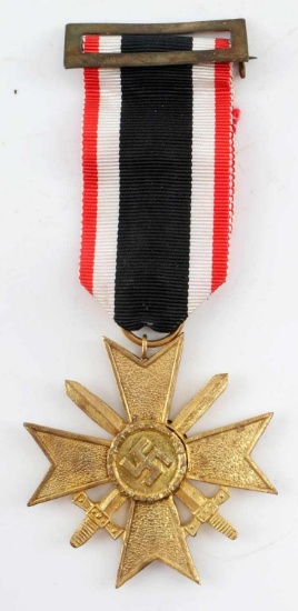 WWII GERMAN THIRD REICH BRONZE WAR MERIT CROSS