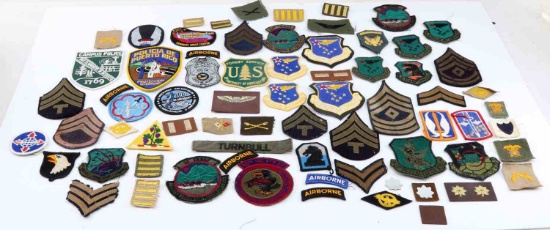 US MILITARY STATE POLICE MULTI CONFLICT PATCH LOT