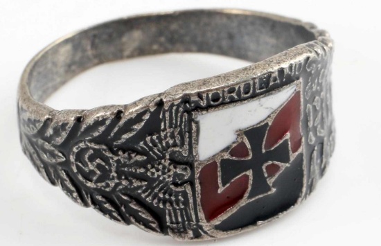 WWII THIRD REICH GERMAN WAFFEN SS WIKING RING