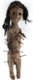 KONGO AFRICAN TRIBAL NAIL FETISH FEMALE FIGURE