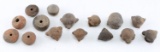 MISSISSIPPIAN CULTURE CERAMIC EAR SPOOLS