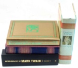 4 HARDCOVER BOOKS HOBBIT TWAIN ARABIA COMPOSERS