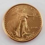 1999 GOLD AMERICAN EAGLE 1/10 OZ BU COIN