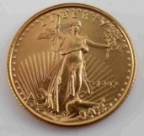 1997 GOLD AMERICAN EAGLE 1/10 OZ BU COIN