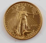 1997 GOLD 1/10 OZT AMERICAN EAGLE COIN BU
