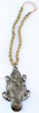 HUDSON BAY NATIVE AMERICAN TRADE BEAD AND PENDANT