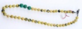 RUSSIAN TURQUOISE BEADED NECKLACE