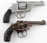 LOT OF 2 REVOLVERS H&R 2ND & S&W 3RD MODEL .32 CAL