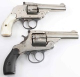 IVER JOHNSON & H&R TOP BREAK REVOLVERS .32 .38
