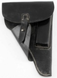 WWII GERMAN P38 BLACK LEATHER HOLSTER