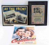 WWII US FILM & YMCA WAR WORK CAMPAIGN PRINTS